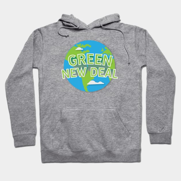 Green New Deal Hoodie by yayo99